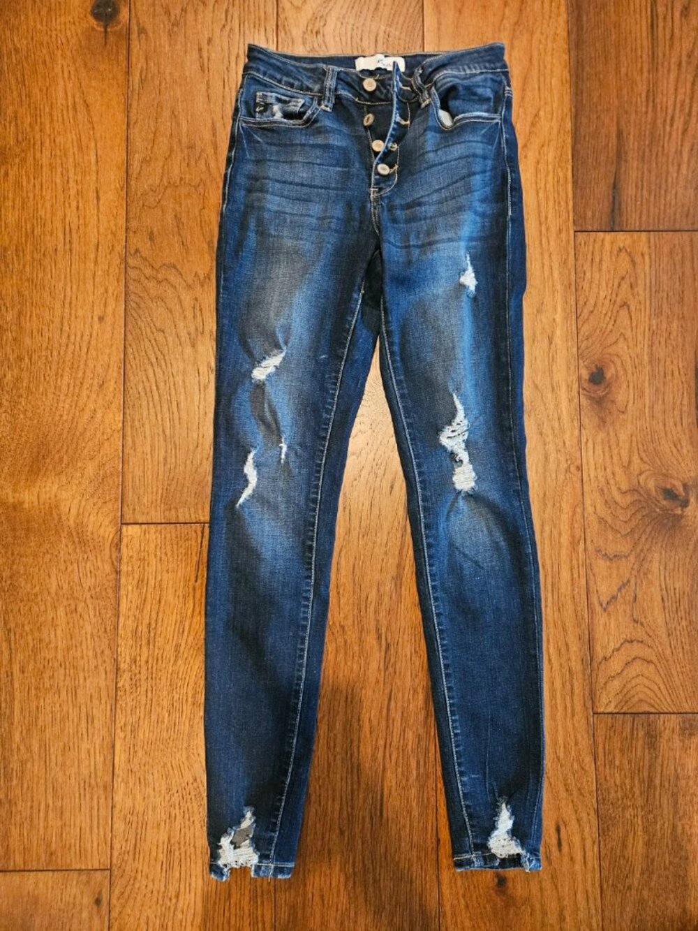 KanCan KC1982D Mid‑Rise Skinny Jeans – Size 3/25